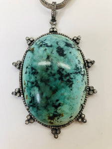 Rainey Elizabeth Turquoise Pendant