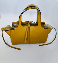 Load image into Gallery viewer, Celine Blonde Calfskin Medium Tri-Fold Bag