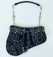 Load image into Gallery viewer, Christian Dior Limited Edition Mini Beaded Saddle Bag