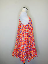 Load image into Gallery viewer, Caroline Constas Red Ditsy Floral Laurel Dress Size M