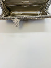 Load image into Gallery viewer, Judith Leiber Platinum Clutch with Strap