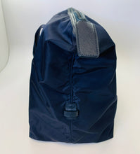 Load image into Gallery viewer, Prada Re-Nylon and Saffiano Blue Duffle Bag