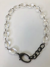 Load image into Gallery viewer, Rainey Elizabeth Pave Diamond and Crystal Short Necklace