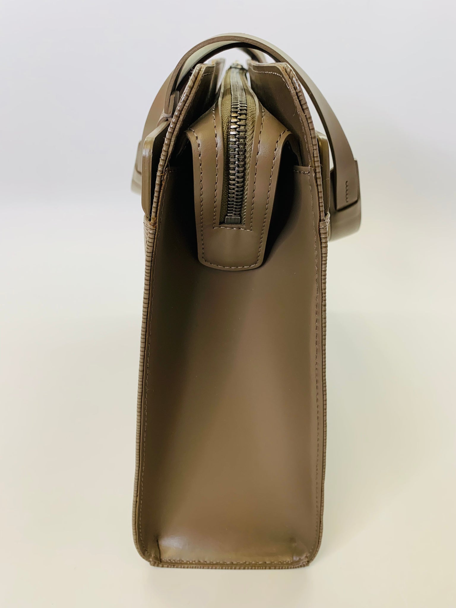 Louis Vuitton Gray Epi Croisette PM Grey Leather ref.315319 - Joli