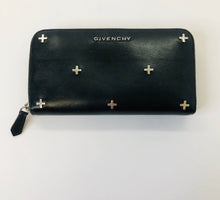 Load image into Gallery viewer, Givenchy Black Leather Pandora Micro Cross Zip Wallet