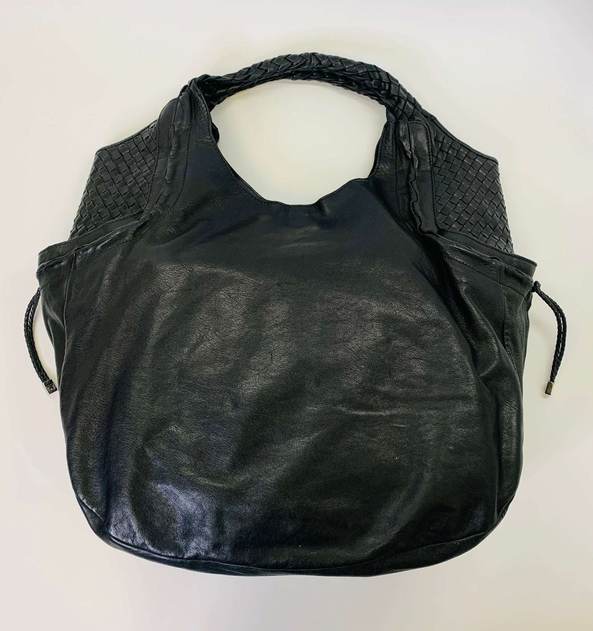 Ferragamo Large Leather Hobo Bag