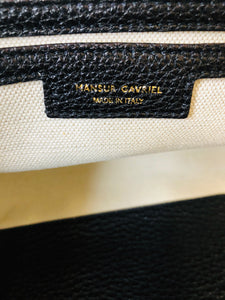 Mansur Gavriel Black Lady Saffiano Bag