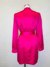 Load image into Gallery viewer, Saloni Magenta Bibi Dress Size 8