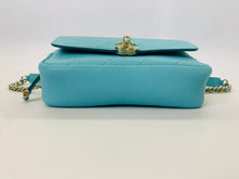 Load image into Gallery viewer, CHANEL Light Blue Waist Bag One Size