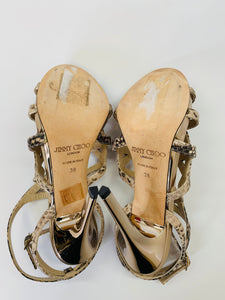 Jimmy Choo Strappy Sandals Size 38