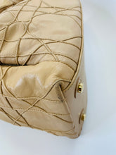 Load image into Gallery viewer, Christian Dior Le Trente Drawstring Camel Cannage Tote Bag