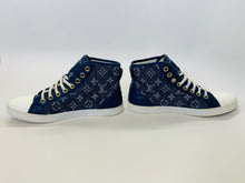 Load image into Gallery viewer, Louis Vuitton Monogram Denim Sneaker Size 40