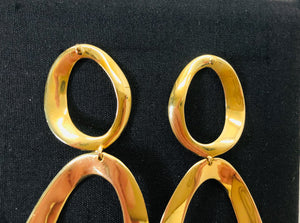 Ippolita Large Gold Snowman Earrings