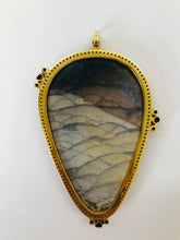 Load image into Gallery viewer, Rainey Elizabeth Large Willow Creek Stone Pendant