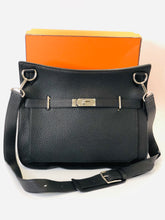 Load image into Gallery viewer, Hermès Noir Jypsiere 34 Bag