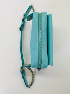 CHANEL Light Blue Waist Bag One Size