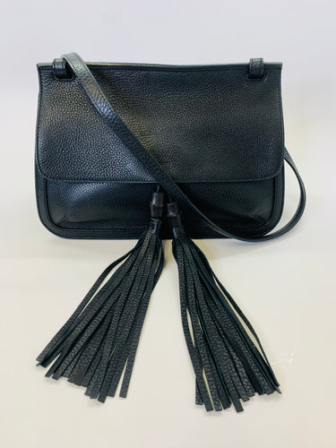 Gucci Black Daily Tassel Crossbody Bag