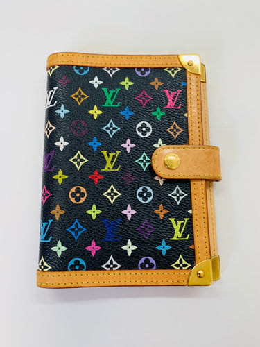 Louis Vuitton x Takashi Murakami Multicolre Monogram Small Ring Agenda