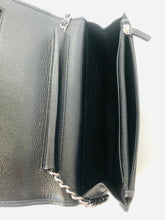 Load image into Gallery viewer, CHANEL Black Leather Wallet on a Chain